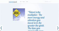 Desktop Screenshot of growyourtalent.com